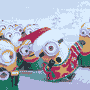 Christmas greetings from the Minions