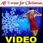 Music video, All I want for Christmas is you