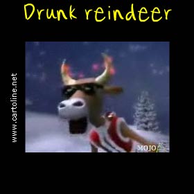 drunk christmas ecards